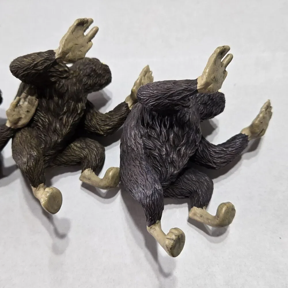 Lot of 4 Bone Comic Rat Creature Figures - Jeff Smith Collectibles